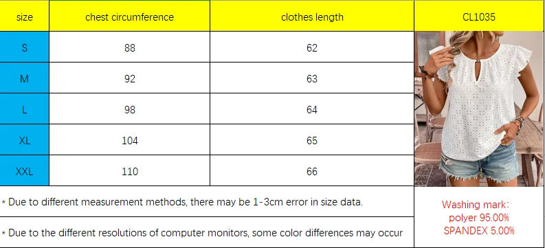 Women's elegant white crochet top