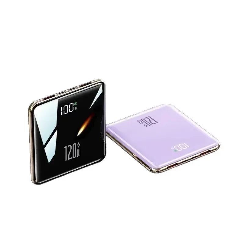 2025 New Power Bank20000mAh Ultra-thin, Compact, Portable, with Built-in Cable , Large Capacity, Super Fast Charging PowerBank