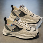 Men's Shoes 2025 Spring New Casual Versatile Comfortable Fashion Trend Niche Non-slip Wear-Resistant Retro Sneakers