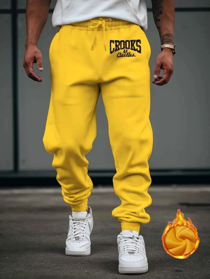 2025 Men's Pants New Autumn Winter Running Joggers Sweatpants Sport Casual Trousers Fitness Gym Breathable Pants