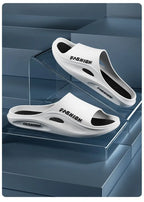 Men's slippers for outdoor wear in summer with soft soles 2024 new high-end sports sandals for men anti slip and odor proof