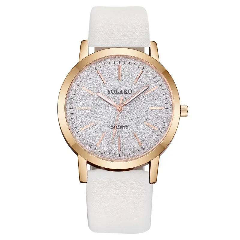 Women Watches Brand Luxury Fashion Ladies Watch Leather Watch Women Female Quartz Wristwatches Montre Femme Reloj Mujer