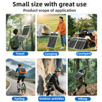 Fast Charging Solar Power Bank 30W-40W Waterproof Portable with Dual USB for Outdoor Camping Emergency  Photovoltaik - EESBAO