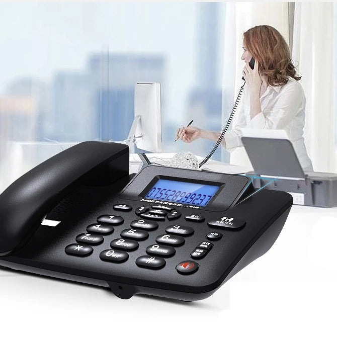 Wireless Telephone 1-4 handstes cordless Answering Machine 2.4G Corded Phone Handset office home hotel Long Range table phone