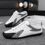 Men's Casual Slippers  Summer Comfortable Anti Slip Mesh Breathable Men's Sports Shoes Lightweight Soft Soled Half Slippers