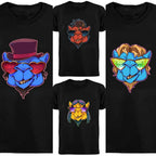 Men's T-shirt For men Fashion pattern Printed T Shirt Pattern Short-sleeved Streetwear Summer Casual Men's Tops