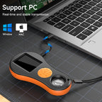 2.0'' IPS Digital Magnifier HD 1080P 500X Portable Microscope Handheld Mignifying Glass for Electronics Repair Check Jewelry