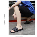 Slides Shoes for Men 2024 Slippers House Man Comfortable Men's Sandal Living Room Slippers Walk Around Home Flip Flop Slipper