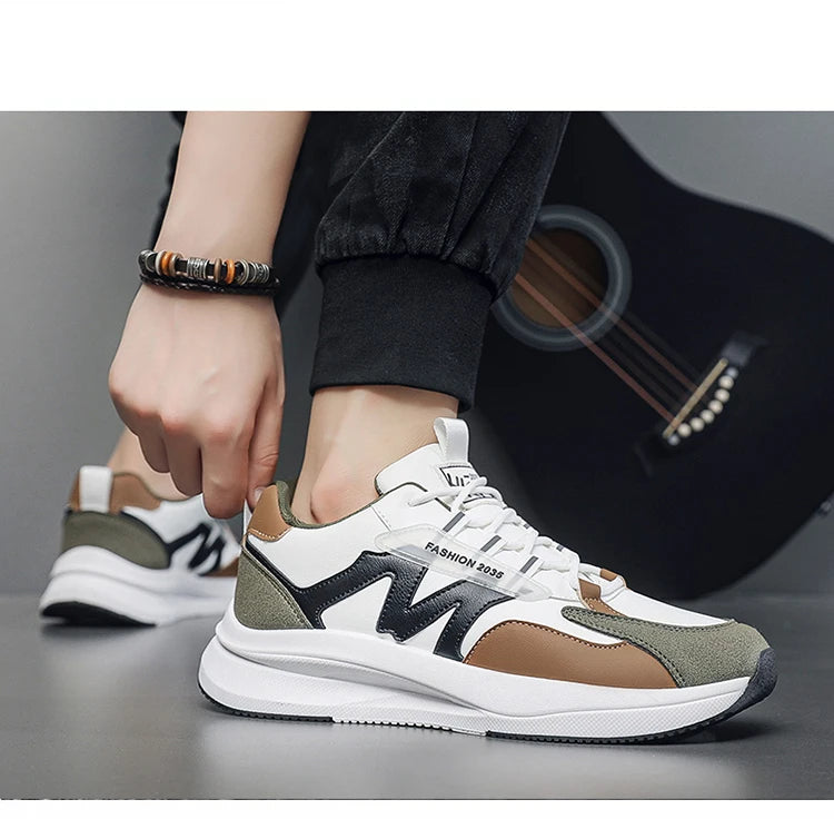 Men's Shoes,Lightweight and Fashionable Sports Shoes with Soft Soles for Casual Wear, Anti-slip and Durable Running Sports Shoes