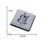 Man Anime Folding Wallet Game Clair Obscur Expedition 33 Wallets Adult Fashion Printed Money Bag Accessories Card Holder Gifts