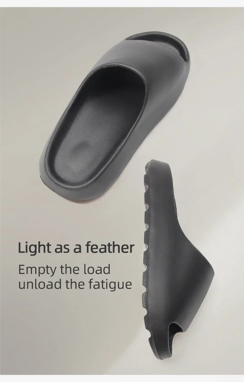 Slippers For Man High-Quality Anti-Slip Sandals And Coconut Slippers For Both Feel Just Like Walking On Thick-Soled Sandals