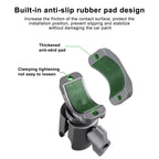 FANAUE Motorcycle Mobile Phone Holder Extension Handlebar Hoop Ball head Base Sports Camera Quick Disassembly Anti-theft