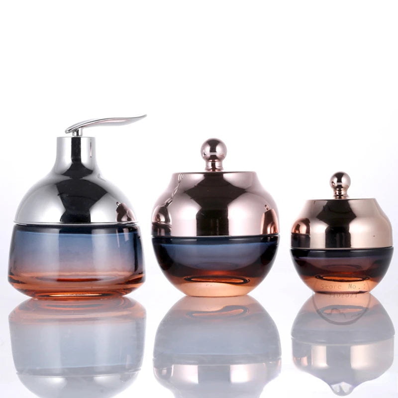 High-grade Cosmetics Packaging Lotion Bottle Spray bottle Face / Eye Cream Jar Travel Set Refillable bottle Container