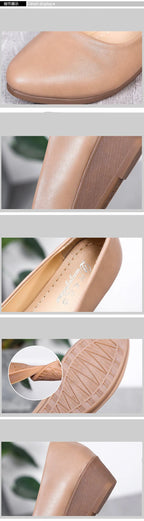 spring autumn Woman Flats High Quality Fashion Women Shoes Round Toe non Slip shoes Rubber Ballet Plus Size Cozy footwear ﻿