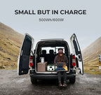 500w / 600w  Power Bank 220/110V Backup  Station Camping  Source