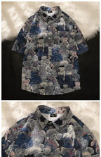 Short-sleeved Shirt Men's Top Handsome Design Niche