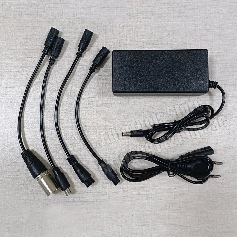 54.6V/42V 2A charger for 48V 36V li-ion Battery Charger DC Plug Adapter Connecters 10S 13S 42V 54.6V Lithium Battery Chargers