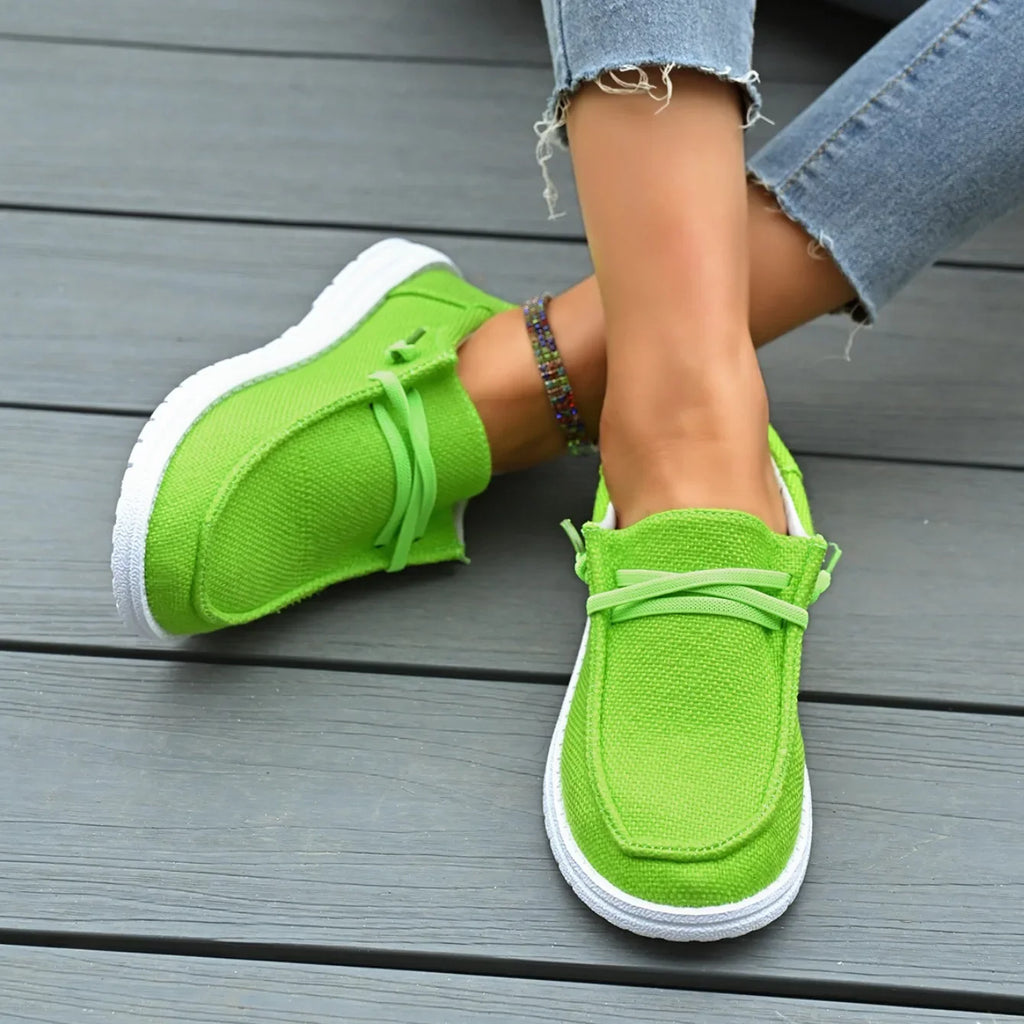 Women Flats Shoes New Summer Casual Breathable Loafers Platform Designer Shoes Slip on Fashion Sneakers Women Zapatos De Mujer