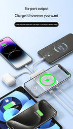 Magnetic Power Bank with Bracket 50000 MAh Large Capacity Built-in PD20W Two-way Fast Charging External Battery for iPhone