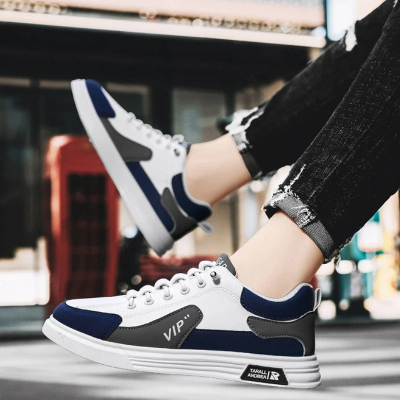 Men's Shoes Outdoor Sneakers Low Top Leather Male Loafers Trend Comfortable Running Shoes High Quality Slip on Men Casual Shoes