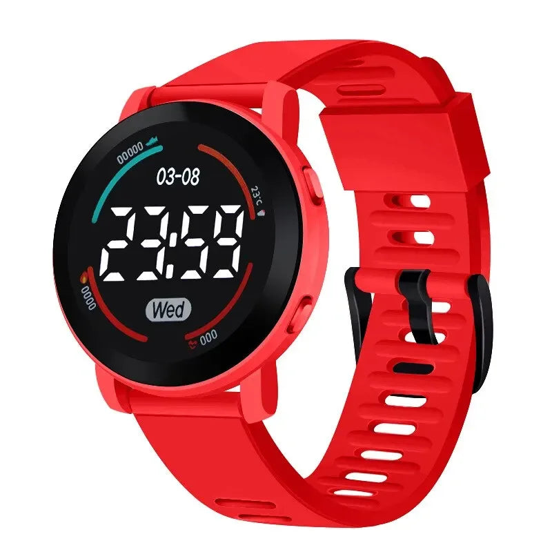 Couple Watches Fashion LED Digital Watch for Men Women Sport Silicone Casual Watch Electronic Clock New Boys Girls Student Clock