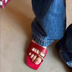 Women Slippers Casual Anti-slip Designer Slippers Comfortable Outdoor Sandals Fashion Elegant Flat Shoes Summer New Slides Women