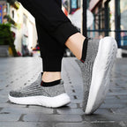 2025 Men- Walking Shoes Soft Mesh -Wear-Resistant Comfortable Flat Casual- Sneakers Original Summer Sports- Tennis Shoes for Man