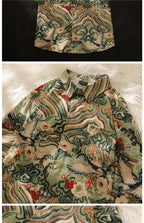 Short-sleeved Shirt Men's Top Handsome Design Niche