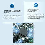 Battery Charger 9V-36V to 14.5V 12.6V 13.8V 4A-15A Constant Current  DC DC 12V Lithium Battery Chargers for Dual-battery System