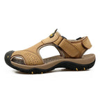 Men's Beach Sandals Man 2024 Men's Summer Sandal Casual Sneakers Genuine Slippers Brand Luxury Sandals Crox Style Men's slippers