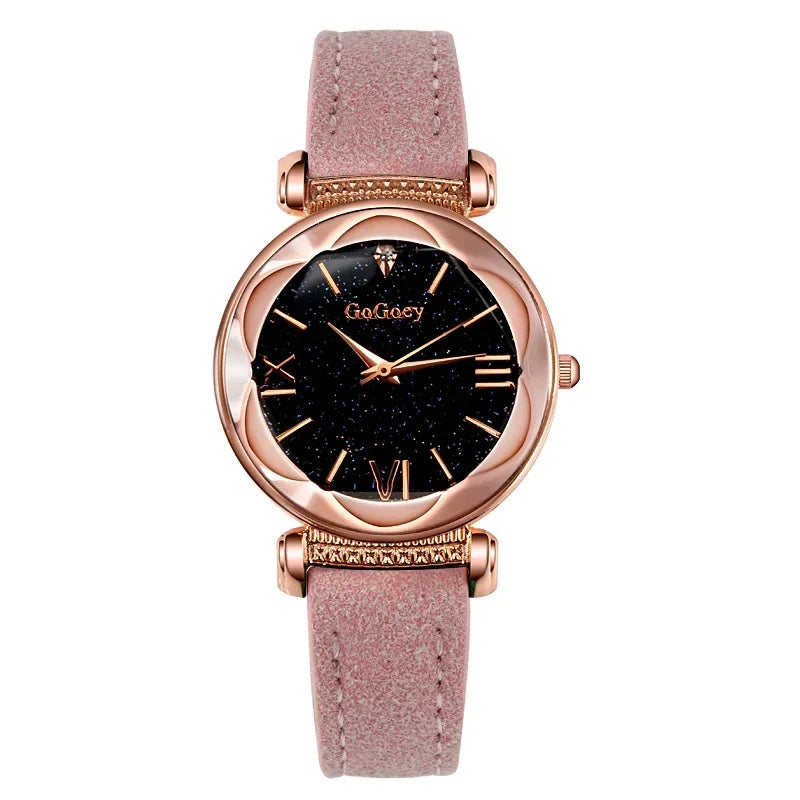 Women Watches Watch for Women Ladies Starry Sky Quartz Wristwatch  Montre Femme Reloj Mujer Horloges Vrouwen Relógio Clocks