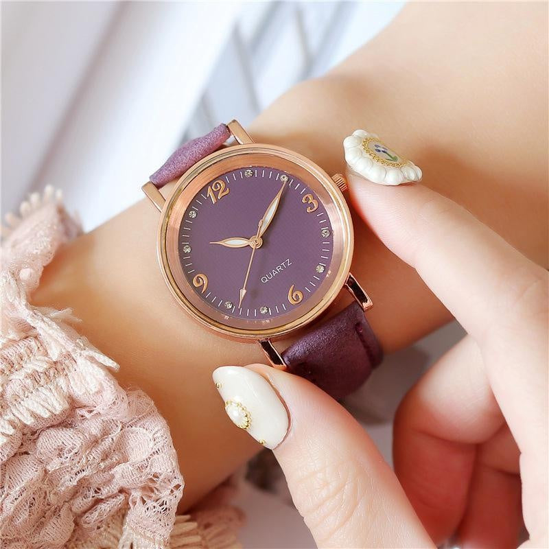 Watches for Women Leather Band Luxury Watches Quartz Watch Casual Bracelet Watch for Women