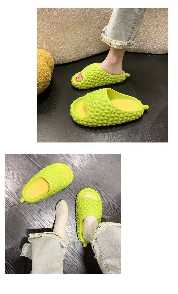 Women's Home Slippers 2023 New Arrivals Durian Slipper Summer Couples Casual Comfort Flip Flops Woman Flats Beach Shoes Slides