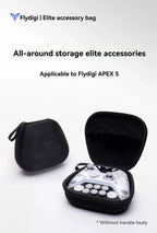 Flydigi Apex 5 Accessories Kit for Gamepad Controller: Replacement Sticks, Phone Holder, Buttons, Storage Bag, Charging Dock