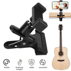Mobile Phone Holder Stand Multifunctional Cell Phone Stand Clamp Guitar Head Phone Mount Musical Instrument Accessories