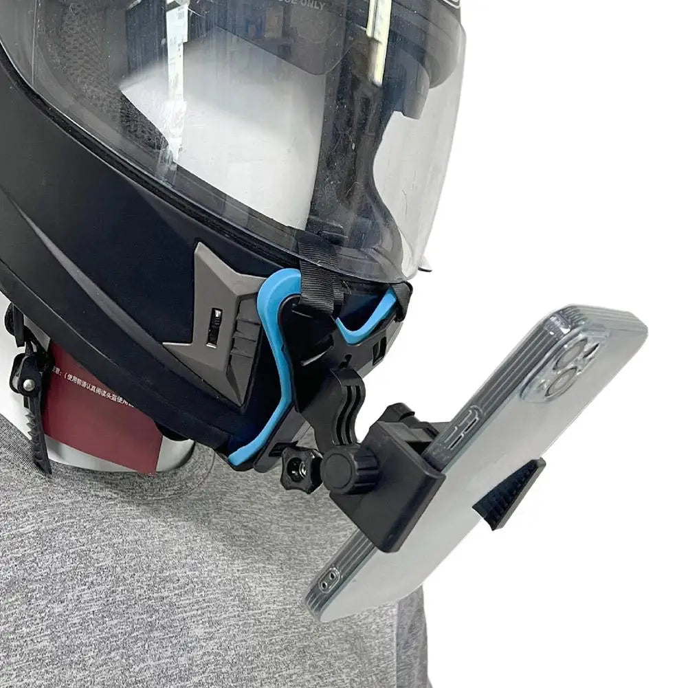 Helmet Holder Helmet Accessories Motorcycle Riding Mobile Phone Holder Sports Camera Chin Holder