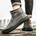 New Male Shoes Spring Autumn Men's Boots High Cut Footwear Quality Offers Cheap Original Deals Y2k Size 45 Designer Classic Sale