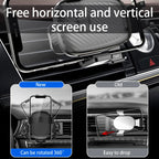 SEAMETAL Car Phone Holder Bracket Accessories Interior Air Outlet Vent Base Gadget Universal Auto Cellphone Support Accessories