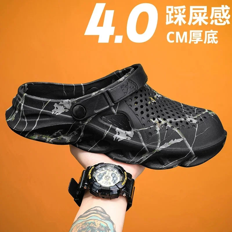 Slippers Mens Summer Shoes Casual Non-slip Wear-resistant Sandal Comfortable High Quality Beach Outdoor Slippers for Men