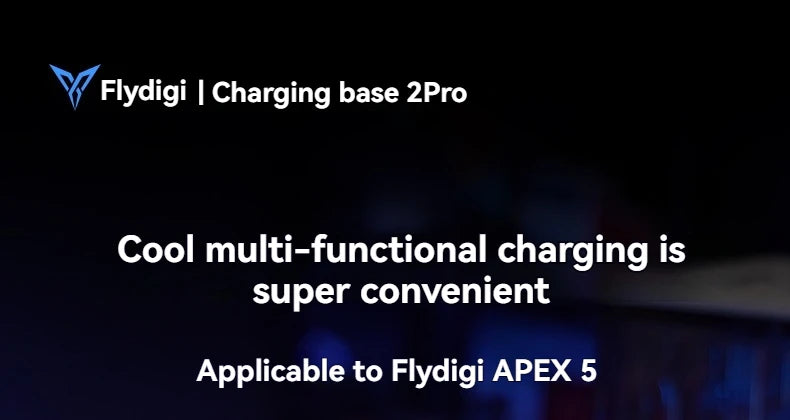 Flydigi Apex 5 Accessories Kit for Gamepad Controller: Replacement Sticks, Phone Holder, Buttons, Storage Bag, Charging Dock