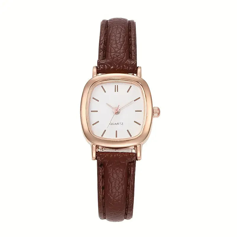 2Pcs Watches Women Couple Watch Quartz Wristwatch Women Pu Lether Watches Ladies Clock Festival Gift relogio feminino