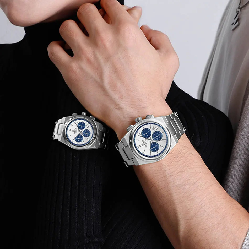 NAVIFORCE Luxury Couple Watches Set - Men's And Women's Fashion Quartz Wristwatches Waterproof Stainless Steel 2025 New Arrival