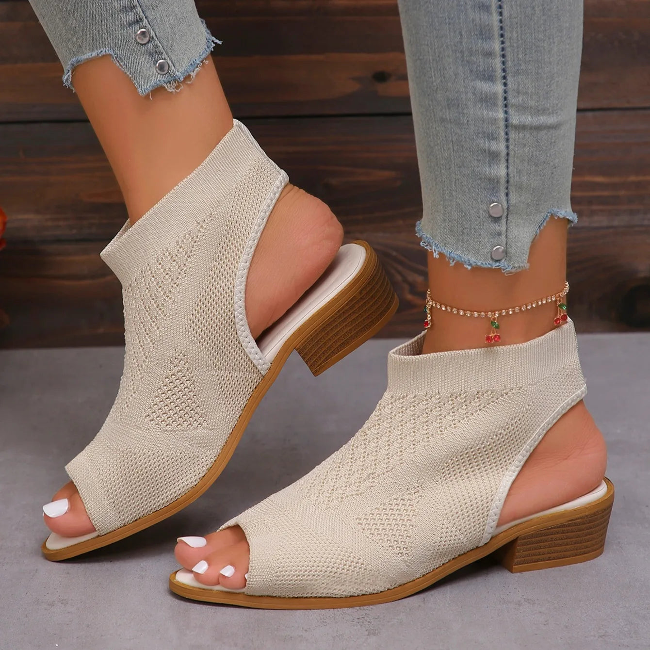 Women Sandals 2024 New Summer Fashion Casual Comfortable Sandals Open Toe Lightweight Outdoor Sandals Women Shoes for Women