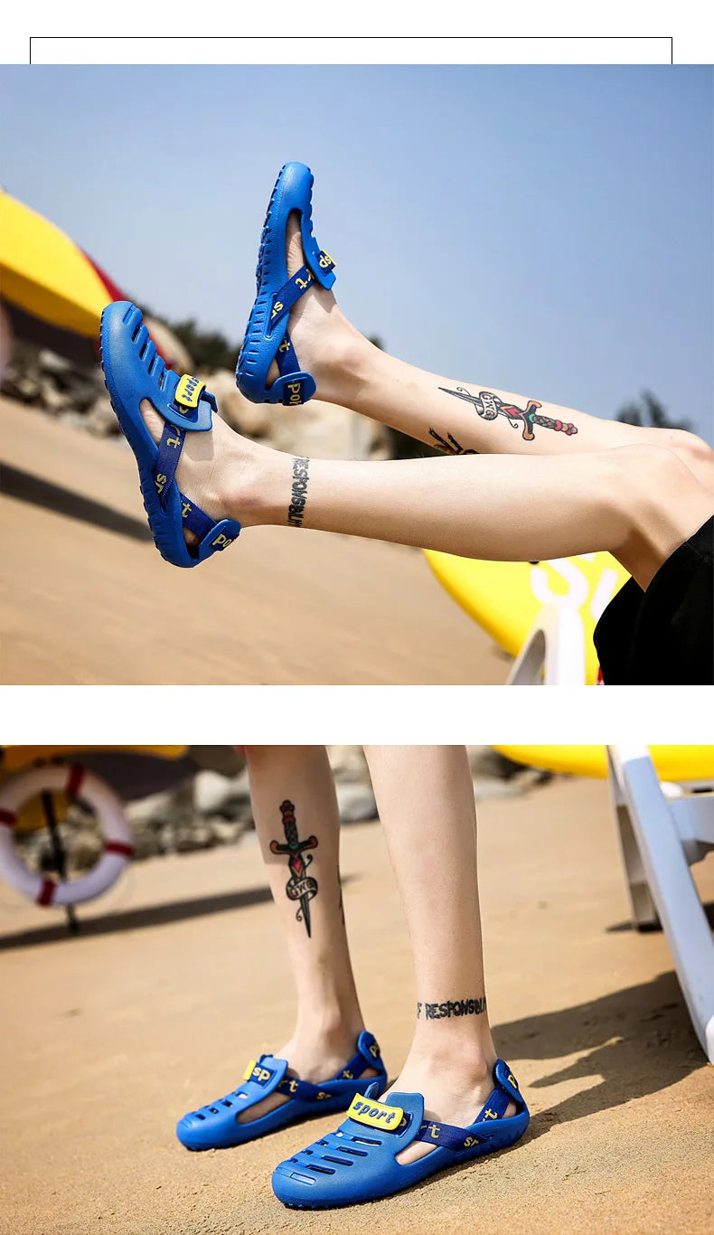 Men Sandals New  Summer Flip Flops Men Outdoor Beach Casual Shoes Cheap Male Sandals Men Shoes Masculina 2023