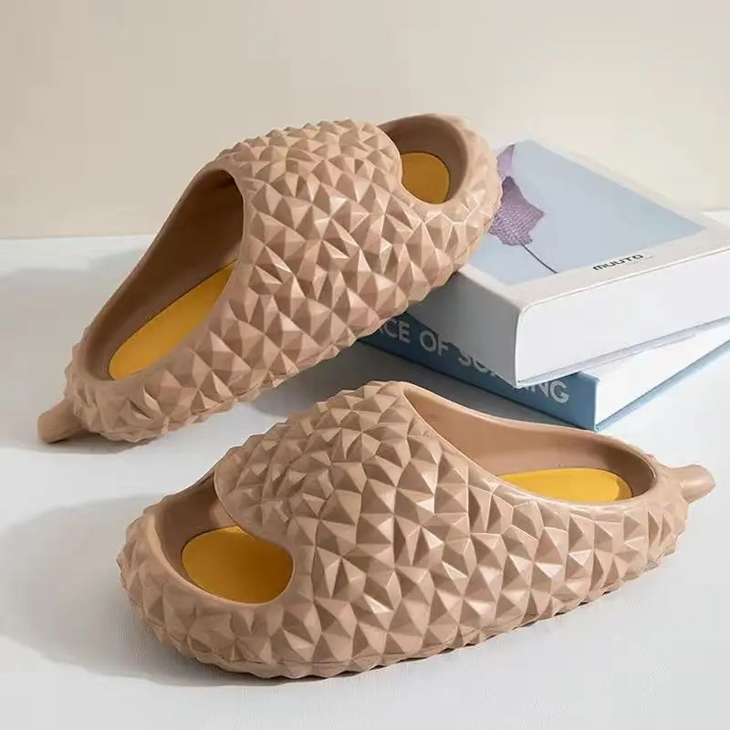 Women's Home Slippers 2023 New Arrivals Durian Slipper Summer Couples Casual Comfort Flip Flops Woman Flats Beach Shoes Slides