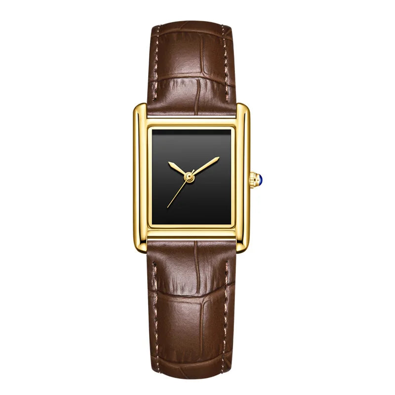 Couple's Watches for Men Women Fashion Casual Leather Simple Dial Waterproof Quartz Wristwatches Lovers Watch Gift Drop Shipping