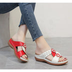 Women Slippers 2025 New Summer Casual Open Toe Shallow Sandals Flats Shoes Low Heels Slippers Slides Women Zapatos De Mujer