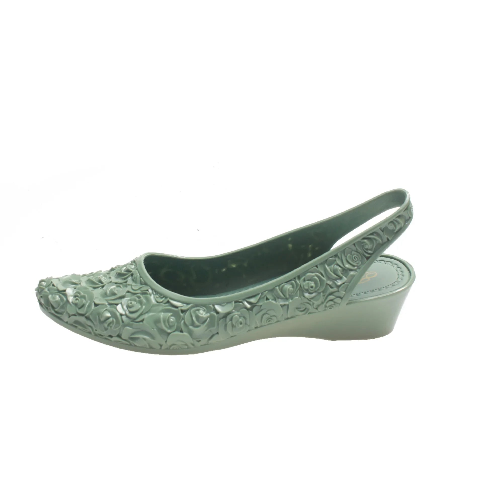 Women Sandals Soft Bottom Wedge Heels Single Shoes New Spring Summer Fashion Flower Sandalias Mujer Ladies Pointed Toe Sandals