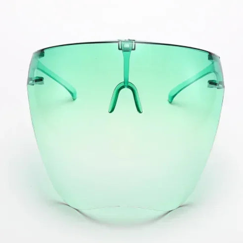 Full Face Sunglasses Mask Women Men Protective Faceshield Glasses Goggles Covered Spherical Lens Anti-Spray Cycling Sunglasses