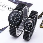 Casual Couple Watches Men Arabic Numerals Fashion Ladies Watch Quartz Wristwatch Pair